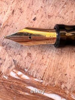 Stylo-plume PARKER Duofold Jaune Mandarine 1995 Limité #8251 18K dans boîte