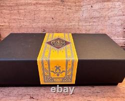 Stylo-plume PARKER Duofold Jaune Mandarine 1995 Limité #8251 18K dans boîte