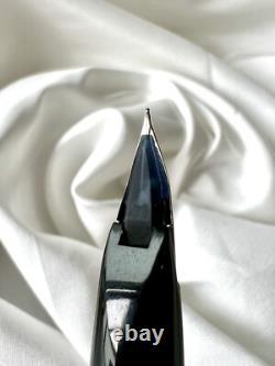 Stylo-plume PILOT Elite à carreaux noirs plume F 14k-585 Vintage fabriqué en 1981