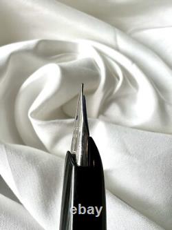 Stylo-plume PILOT Elite à carreaux noirs plume F 14k-585 Vintage fabriqué en 1981