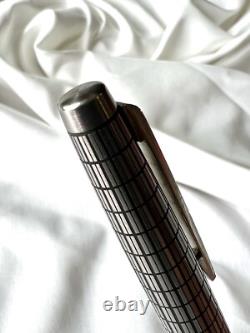 Stylo-plume PILOT Elite à carreaux noirs plume F 14k-585 Vintage fabriqué en 1981