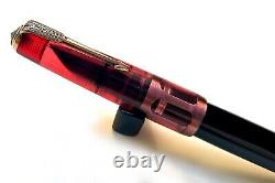 Stylo plume Parker 51 noir avec capuchon de démonstration rouge personnalisé, 1999 (CM2262)
