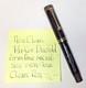 Stylo-plume Parker Duofold Junior Noir Permanite Rénové Excellent État