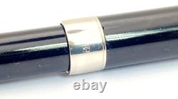 Stylo-plume Parker Sonnet Série En Boîte Rare Finition Chrome Noir 18k Nib Moyen