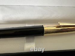 Stylo plume Pelikan 30, encre noire, avec feuille d'or, plume en or 14 carats et piston marqueur