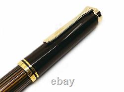 Stylo plume Pelikan M800 Édition Spéciale Marron Noir 18K