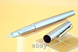Stylo-plume Pilot Murex MR, pointe F, stylo de collection rare en acier inoxydable