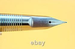 Stylo-plume Pilot Murex MR, pointe F, stylo de collection rare en acier inoxydable
