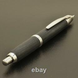 Stylo plume Pilot Namiki Wood Axis CAPLESS Noir avec plume fine FC-25SK-B-F