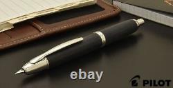 Stylo plume Pilot Namiki Wood Axis CAPLESS Noir avec plume fine FC-25SK-B-F