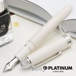 Stylo-plume Platinum 3776 Century Forme de Coeur Ivoire Édition Limitée Nouveau