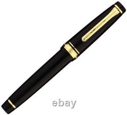 Stylo-plume Sailor Professional Gear Gold 21k Noir 11-2036-220 Pointe Fine