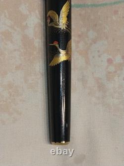 Stylo-plume Sailor avec plume TIGP en or plaqué titane M moyen