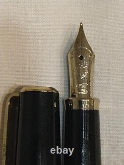 Stylo-plume Sailor avec plume TIGP en or plaqué titane M moyen