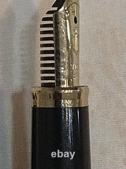 Stylo-plume Sailor avec plume TIGP en or plaqué titane M moyen