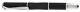 Stylo-plume Sensa Pen Meridian Carbon Black Pointe Fine Neuf Dans Sa Boîte Fabriqué Aux États-unis.