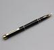 Stylo-plume Sheaffer Targa Vintage En Noir Avec Plume En Or 14 Carats