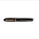 Stylo Plume Vintage Gamma Commander Jumbo Noir Ébène Brillant Avec Finitions Dorées
