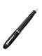 Stylo-plume Vintage Gamma Jumbo Commander En Noir Brillant Avec Finitions Dorées