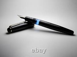 Stylo-plume Vintage Jet Black Montblanc 3-42 - Plume EF en or 14K - Allemagne années 1950