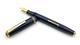 Stylo-plume Vintage Summit S175 En Noir, Plume Médium Semi-flexible En Or 14 Carats, Angleterre