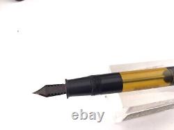 Stylo-plume Vintage VACUUM-FIL par Sheaffer OS en celluloïd noir MINT ou INUTILISÉ