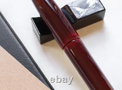 Stylo-plume Wancher Dream Fountain Pen TRUE URUSHI AKA TAMENURI, Stylo de calligraphie