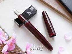 Stylo-plume Wancher Dream Fountain Pen TRUE URUSHI AKA TAMENURI, Stylo de calligraphie