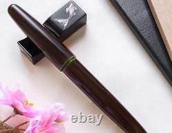 Stylo-plume Wancher Dream TRUE URUSHI HEKI TAMENURI, stylo de calligraphie