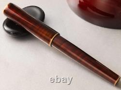 Stylo plume Wancher Sekai Byakudan-nuri en laque pour calligraphie