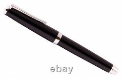 Stylo plume à corps métallique noir Pilot Namiki Falcon ELABO avec pointe SEF FE-25SR-BSEF