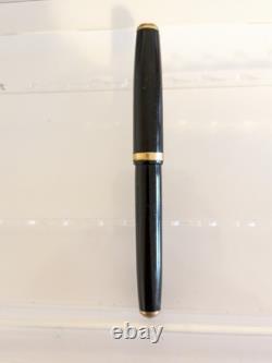 Stylo-plume à levier Ebonite GT vintage avec plume flexible 14k à restaurer
