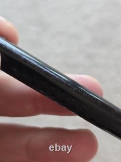 Stylo plume à pipette Vintage Eagle Caplox No. 24, BCHR, plume en or 14K flexible Eagle