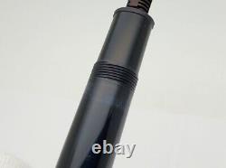 Stylo-plume à piston MONTBLANC 14K en or 585 MEISTERSTUCK 146, utilisé en noir.