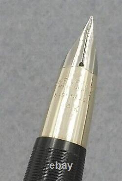 Stylo-plume démonstrateur Vtg Sheaffer Snorkel, baril des années 1950 h499