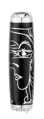 Stylo plume en laque noire S. T. Dupont Picasso, Édition Limitée 410046B, NIB