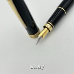 Stylo-plume noir Jean Pierre Lépine Paris France