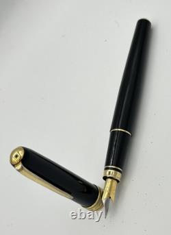 Stylo-plume noir Jean Pierre Lépine Paris France
