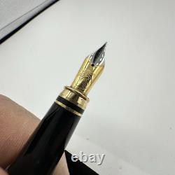 Stylo-plume noir Jean Pierre Lépine Paris France