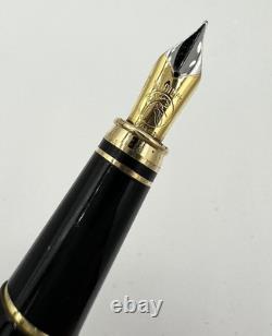 Stylo-plume noir Jean Pierre Lépine Paris France