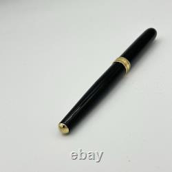 Stylo-plume noir Jean Pierre Lépine Paris France