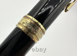 Stylo-plume noir Jean Pierre Lépine Paris France