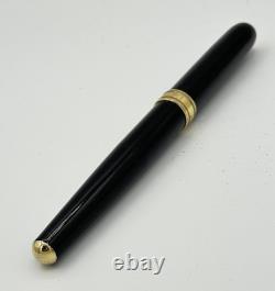 Stylo-plume noir Jean Pierre Lépine Paris France