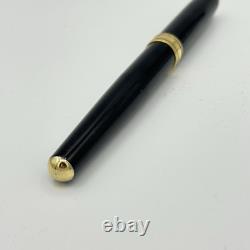 Stylo-plume noir Jean Pierre Lépine Paris France