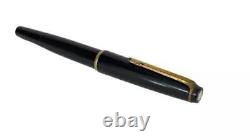 Stylo plume noir Montblanc No. 32 avec plume 14K 585 EF