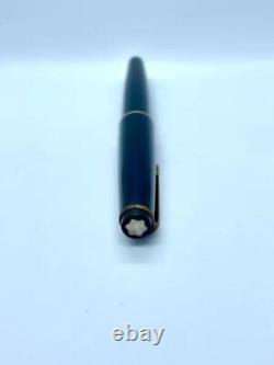 Stylo plume noir Montblanc No. 32 avec plume 14K 585 EF