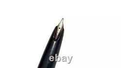 Stylo plume noir Montblanc No. 32 avec plume 14K 585 EF