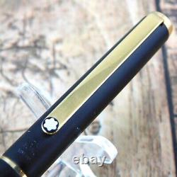 Stylo-plume noir Montblanc Noblesse Vintage Allemagne A258