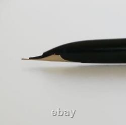 Stylo-plume personnalisé PILOT gravé avec une bande noire, plume EF en or blanc 18K JAPAN