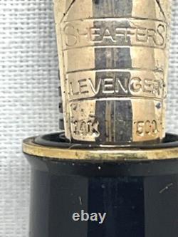 Stylo-plume vintage Levenger Sheaffer en or 14k (à lire)